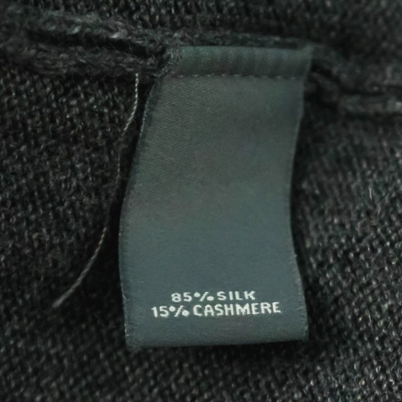 Neiman Marcus Size Medium M Animal Print Open Silk Cashmere Cardigan Sweater - Picture 4 of 7